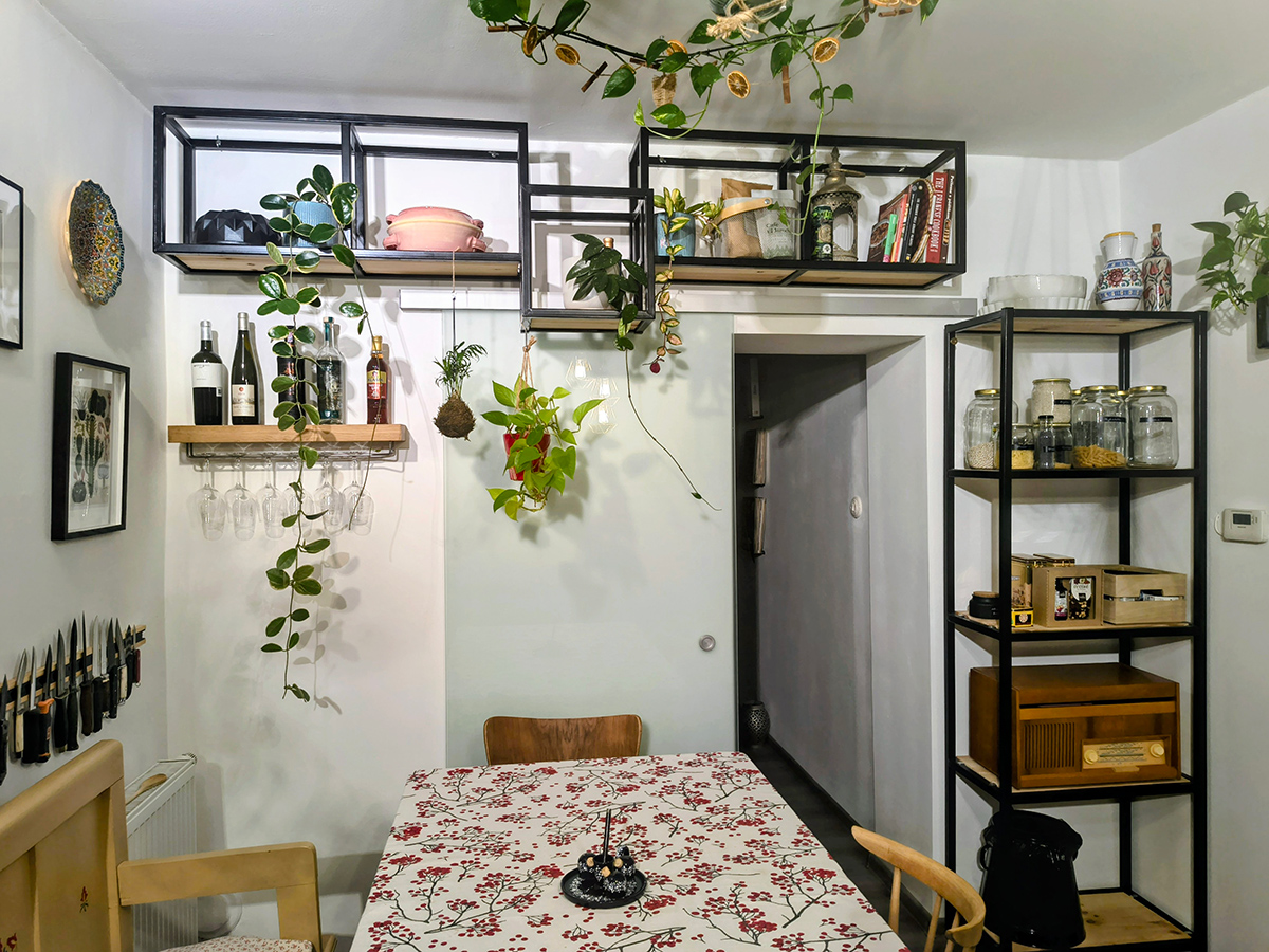 Kuchyňa po svojpomocnej rekonštrukcii