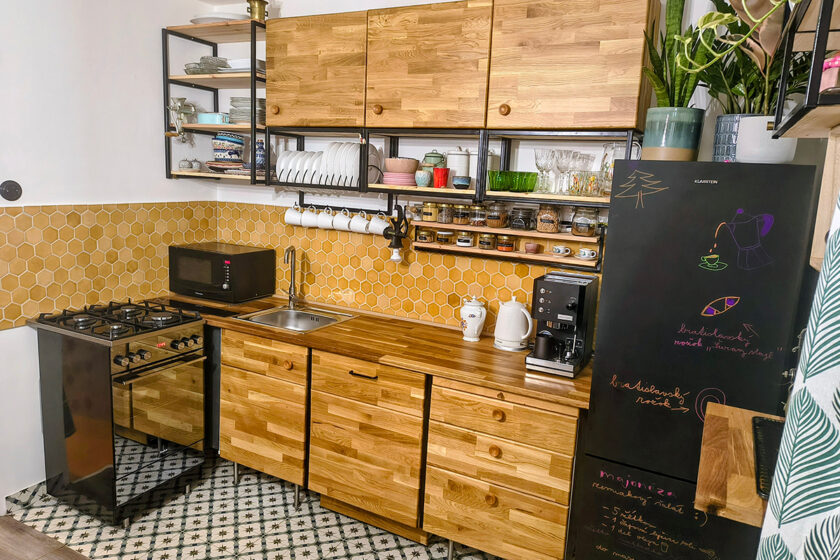 Kuchyňa po svojpomocnej rekonštrukcii