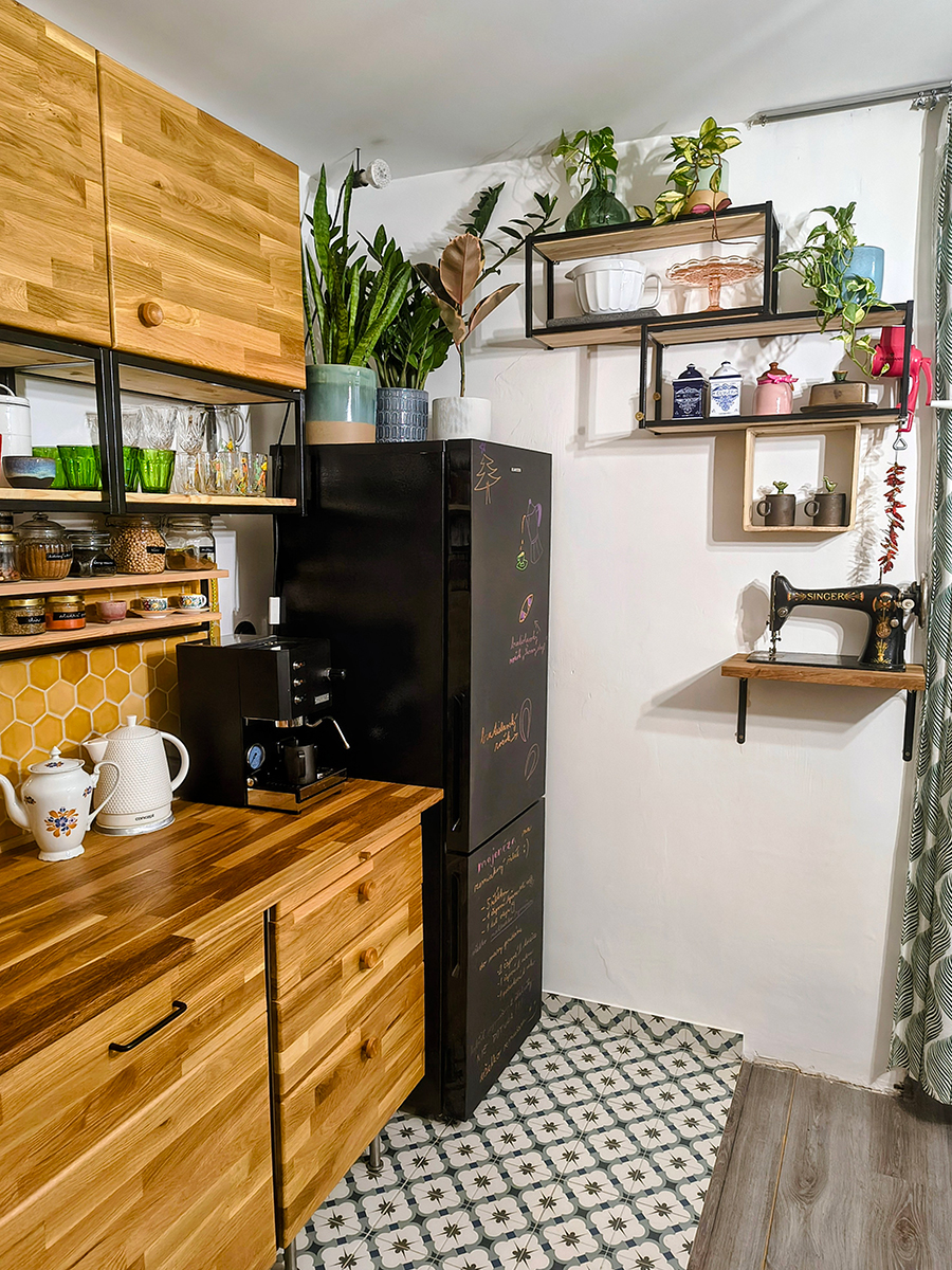 Kuchyňa po svojpomocnej rekonštrukcii