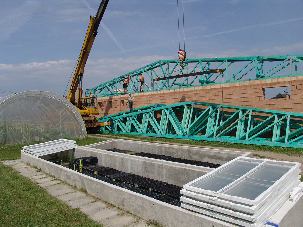 Stavba novej šlachitelskej stanice MoravoSeed