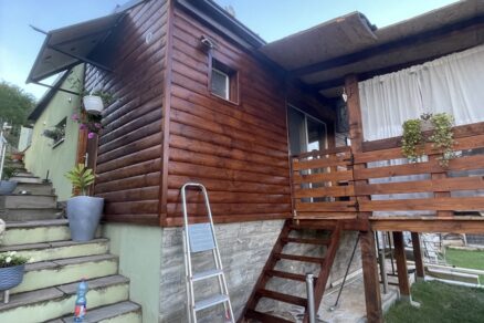 Stavba terasy na chalupe