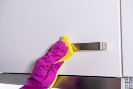 Čistene kuchynských dvierok