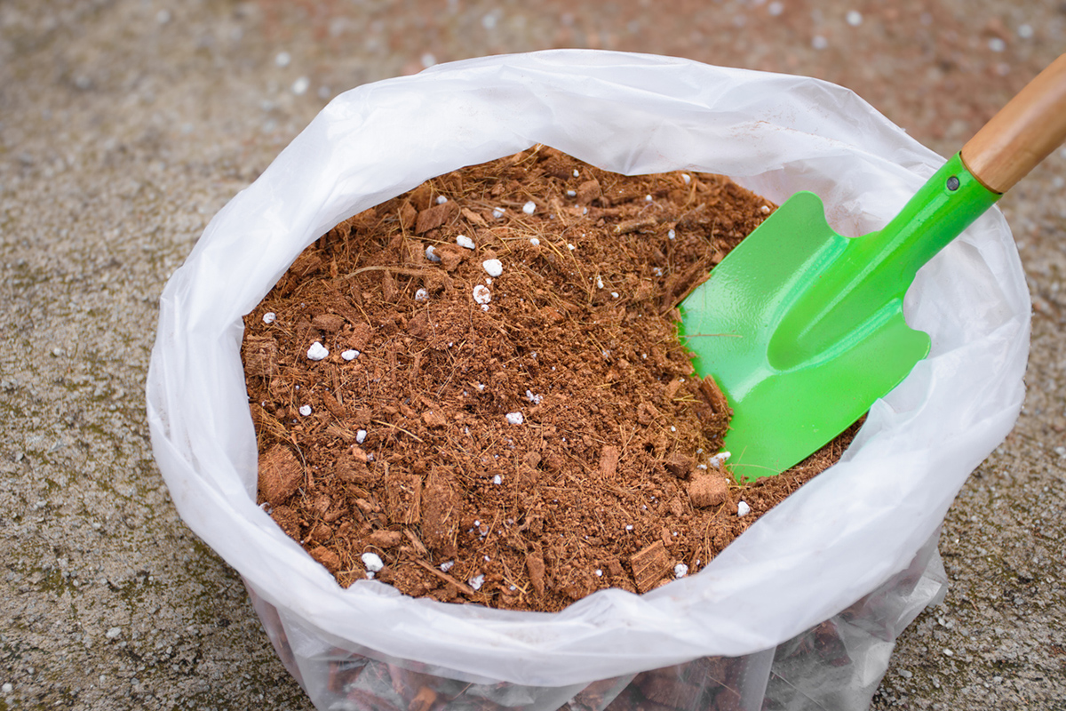 Substrát s rašelinou vo vreci