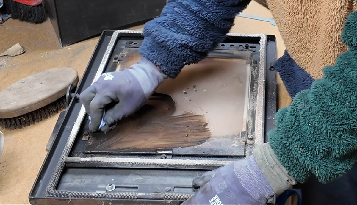 Rekonštrukcia krbových kachlí