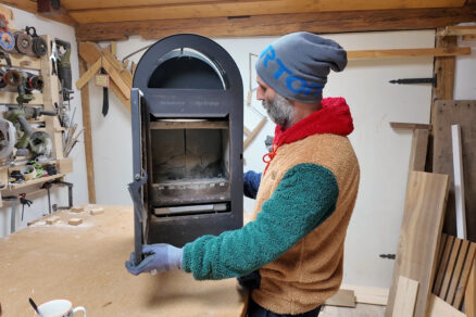 Rekonštrukcia krbových kachlí