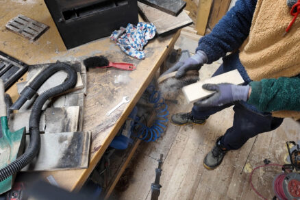 Rekonštrukcia krbových kachlí