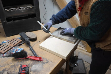 Rekonštrukcia krbových kachlí