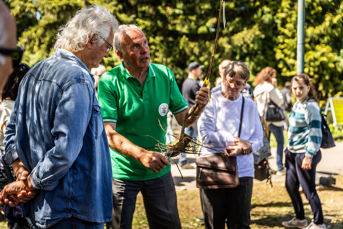 Eduard Jakubek na Festivale záhrad a hobby