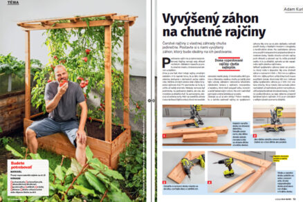 Vyvýšený záhon na rajčiny - Urob si sám 4/26