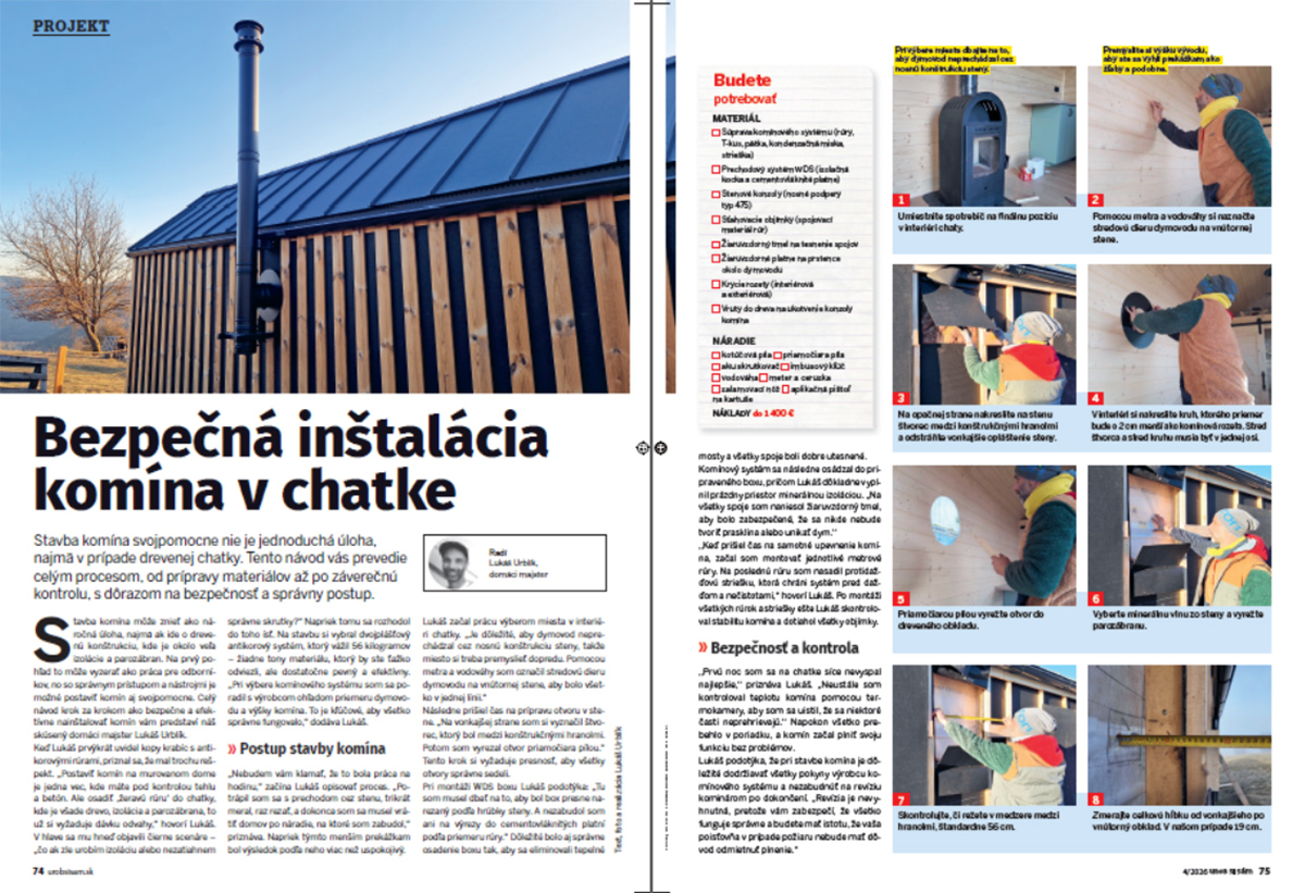 Stavba komína svojpomocne - Urob si sám 4/26