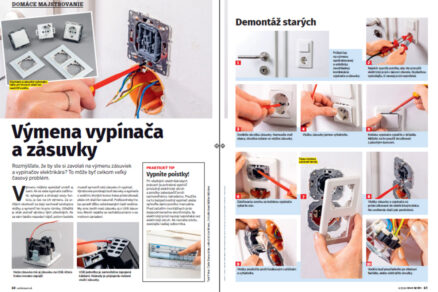 Výmena zásuvky a vypínača - Urob si sám 4/26