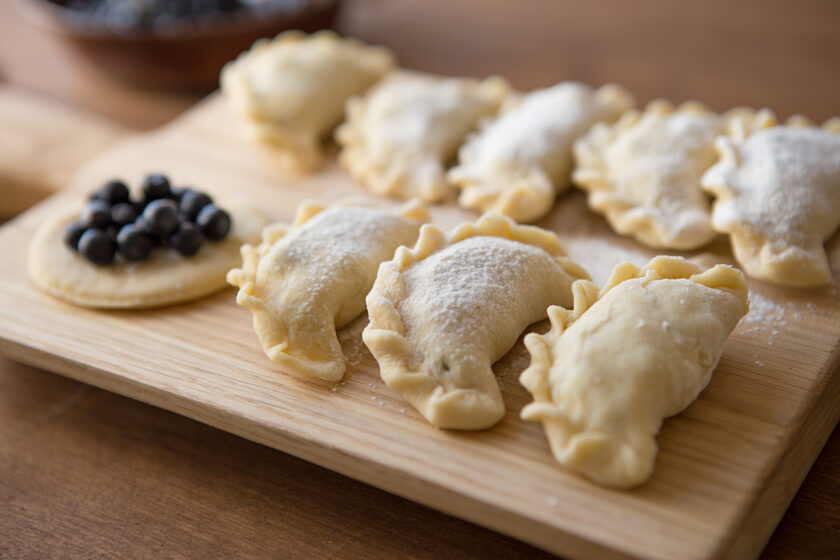 Príprava domácich ovocných pirohov