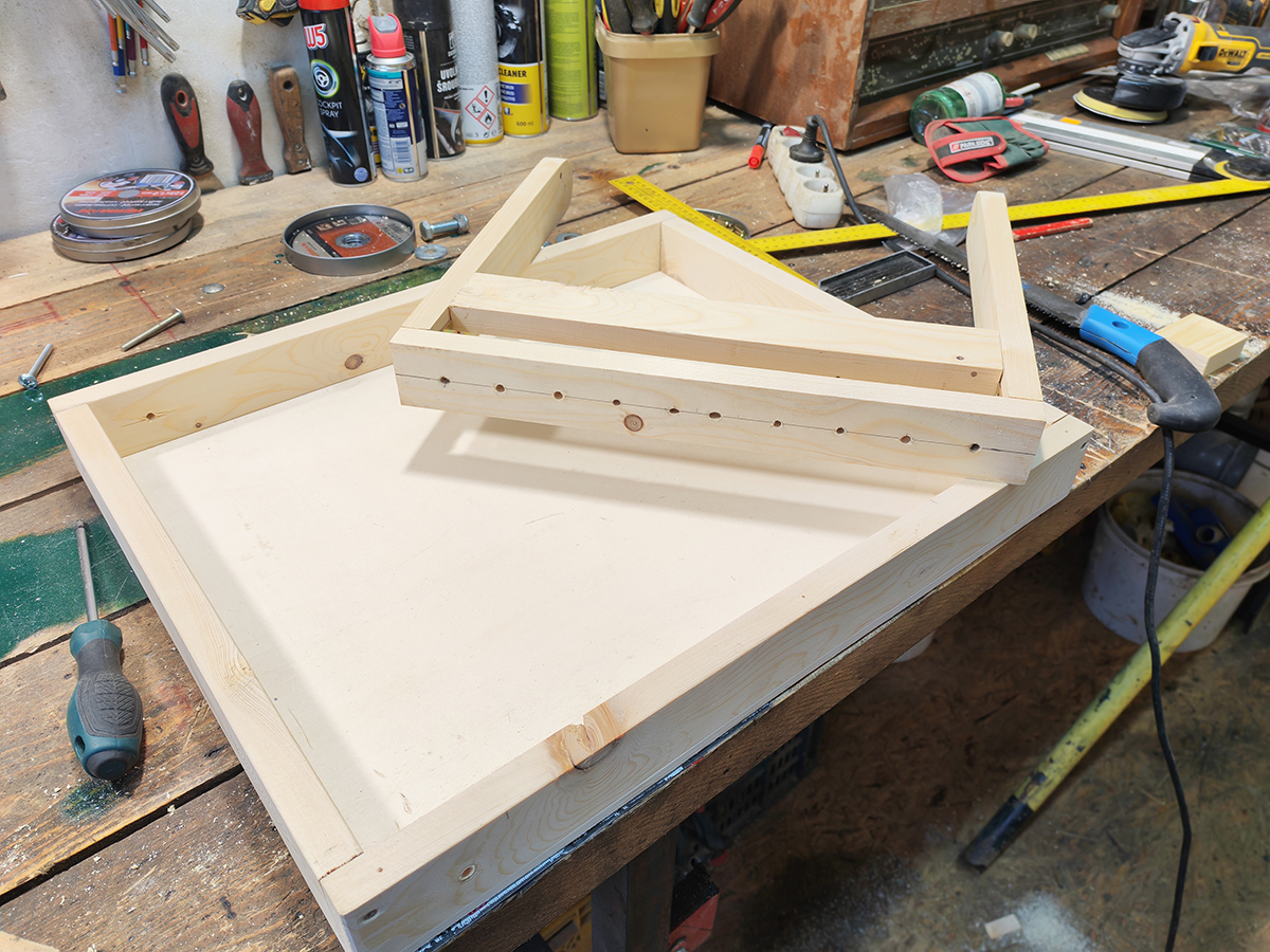 Výroba dreveného kufríka na skrutkovače