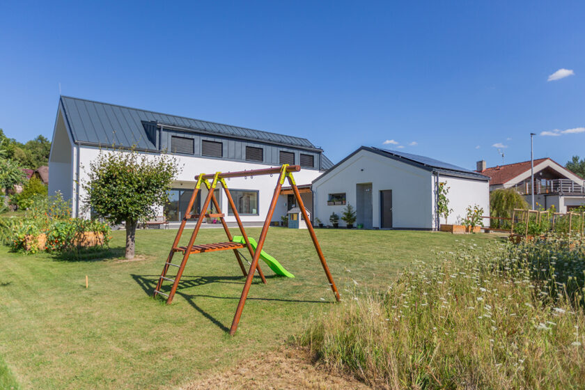 Rodinný dom z tehly Heluz