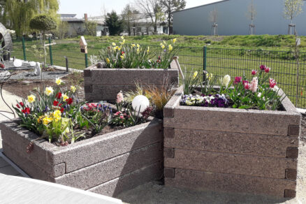 Vyvýšené záhony Durisol