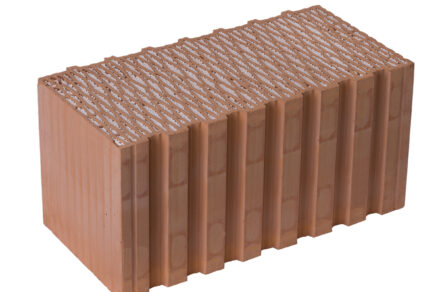 Brúsená tehla HELUZ Family 2in1 plnená guľôčkovým polystyrénom