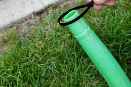 Oprava kropiacej hlavice na krhle pomocou lyžice