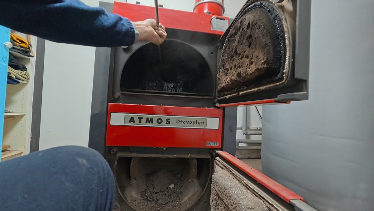 Údržba splyňovacieho kotla