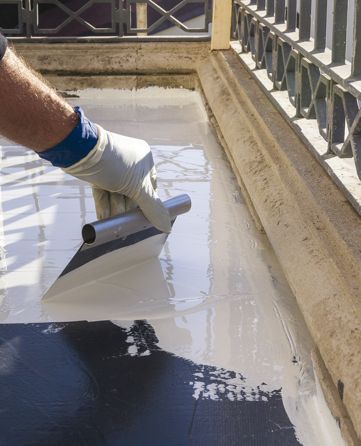 Vyvýšená podlaha na terase