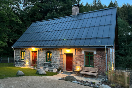 Chalupa v Jizerských horách po rekonštrukcii