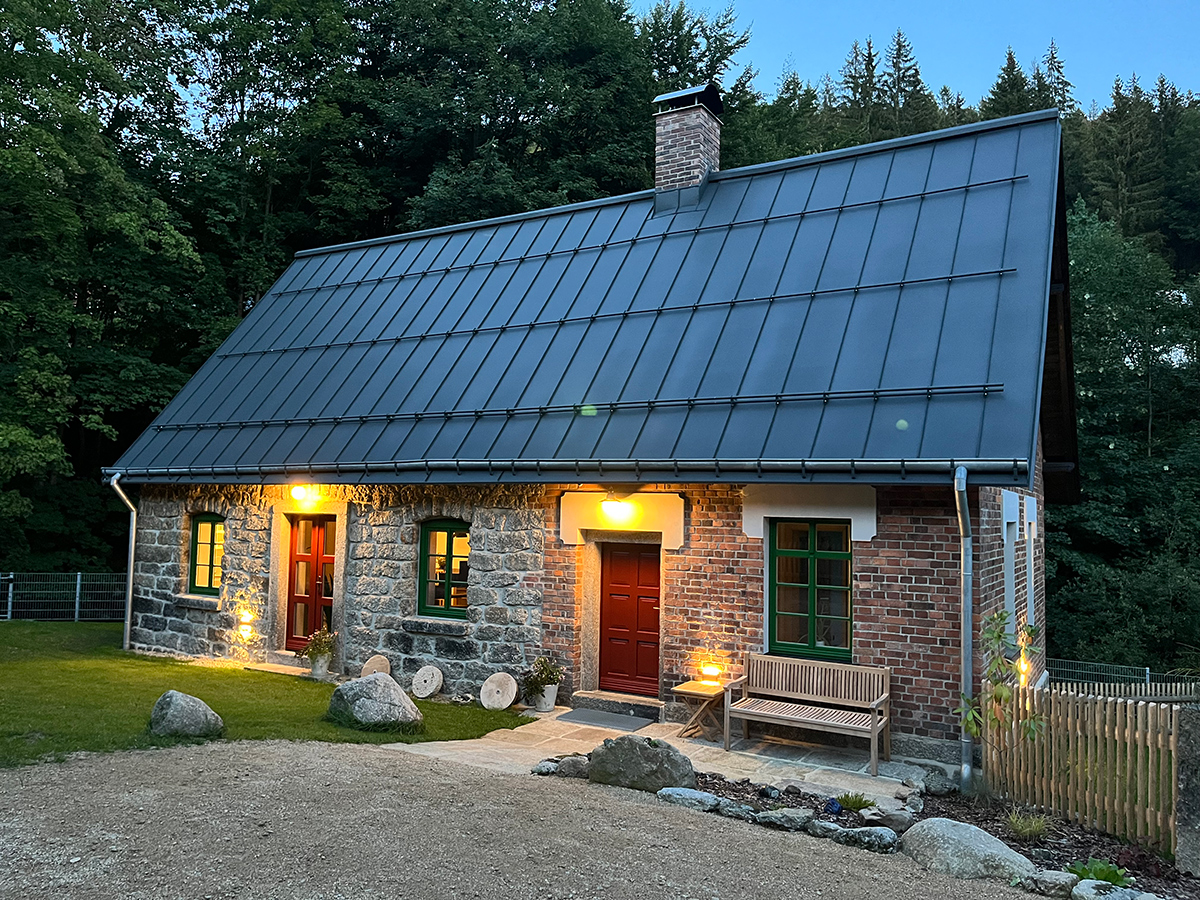 Chalupa v Jizerských horách po rekonštrukcii