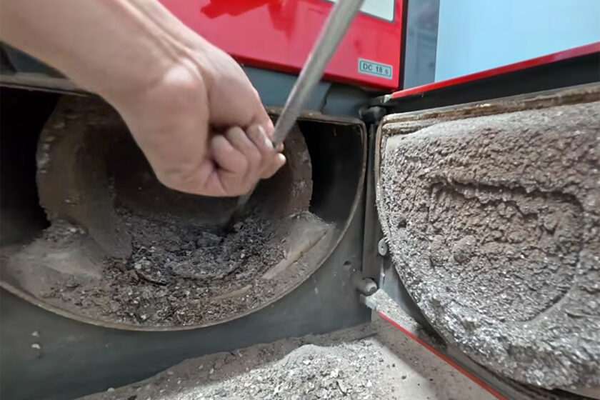 Údržba splyňovacieho kotla