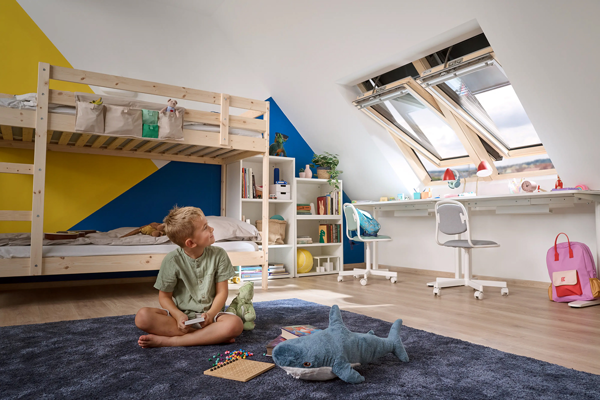 Diaľkovo ovládané strešné okná