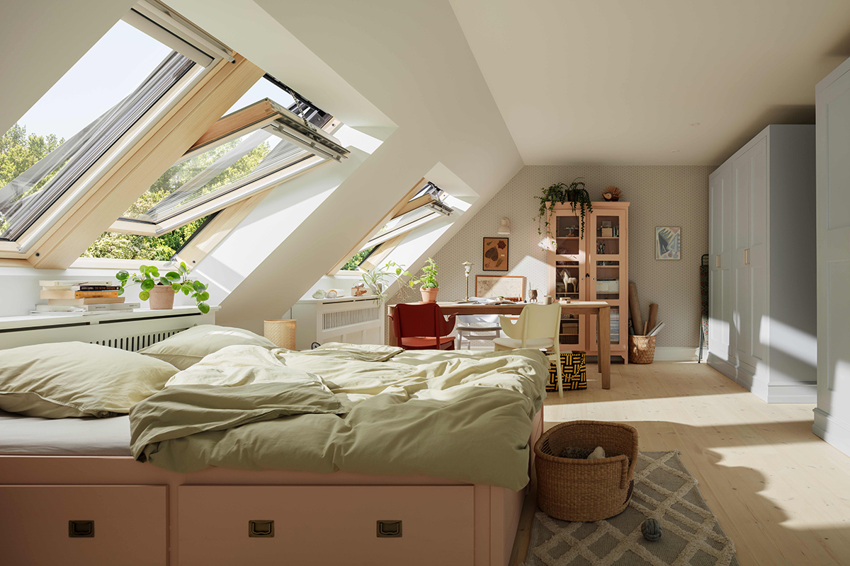 Strešné okná VELUX