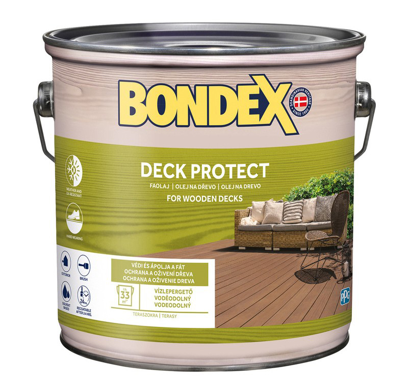 Ochranný olej Bondex Deck Protect