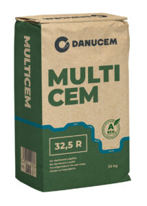 Cement Multicem pevnostnej triedy 32,5 R od spoločnosti Danucem