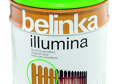 Belinka Illumina – lazúra na zosvetlenie dreva