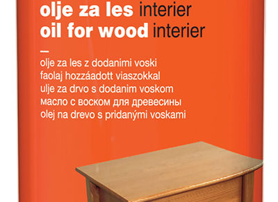 Olej na drevo s pridanými voskami