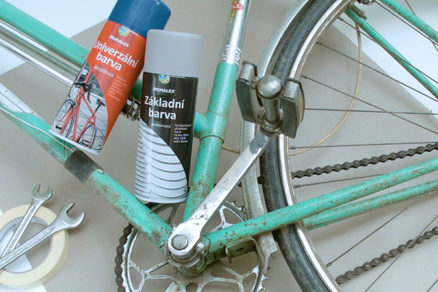 Ako obnoviť bicykel farbami v spreji