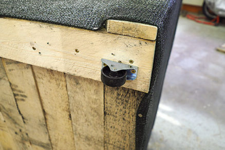 Paletový box - sušiareň dreva
