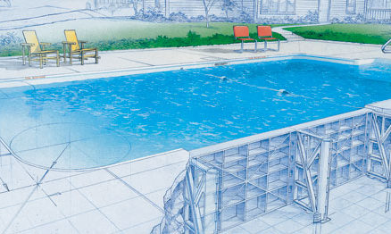 konštrukcia bazéna