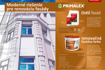 PRIMALEX prináša moderné riešenie pre fasády