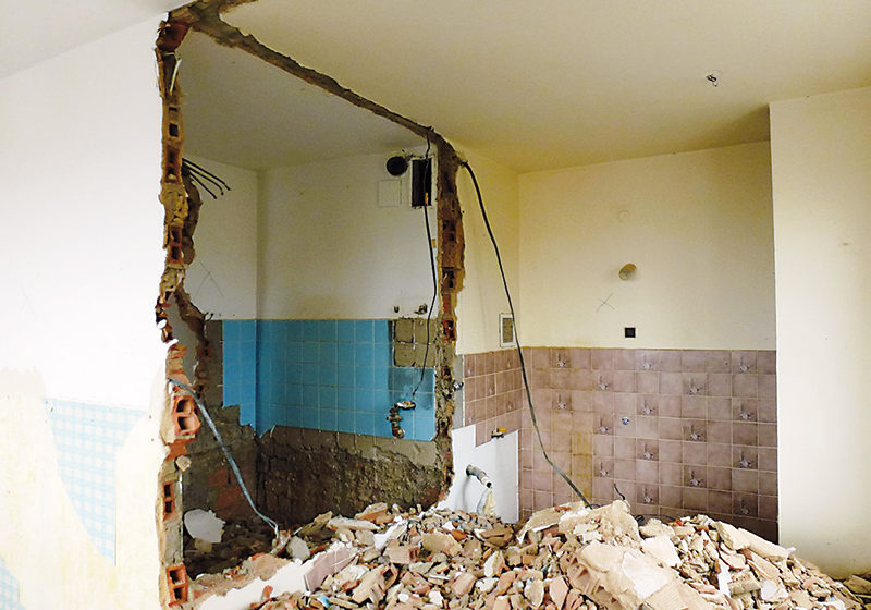 Rekonštrukcia bytu s množstvom demolačných prác dopadla na výbornú