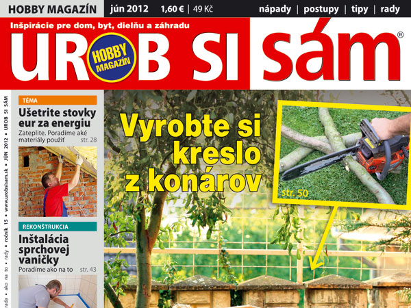 Nové číslo hobby magazínu Urob si sám 06/2012 už v predaji