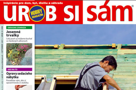 septembrove cislo hobby magazinu urob si sam v predaji