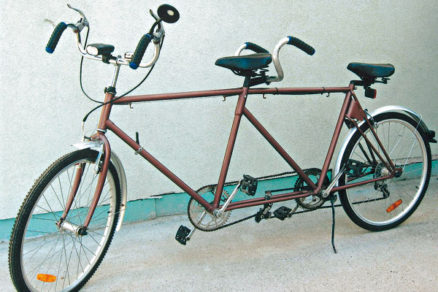 tandemovy bicykel
